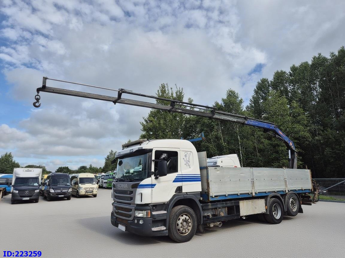 SCANIA P450 6x2 Steering axle Euro6 + PM 13.5SP - Bortu kravas automašīna/ Platforma: foto 4 SCANIA P450 6x2 Steering axle Euro6 + PM 13.5SP - Bortu kravas automašīna/ Platforma: foto 4