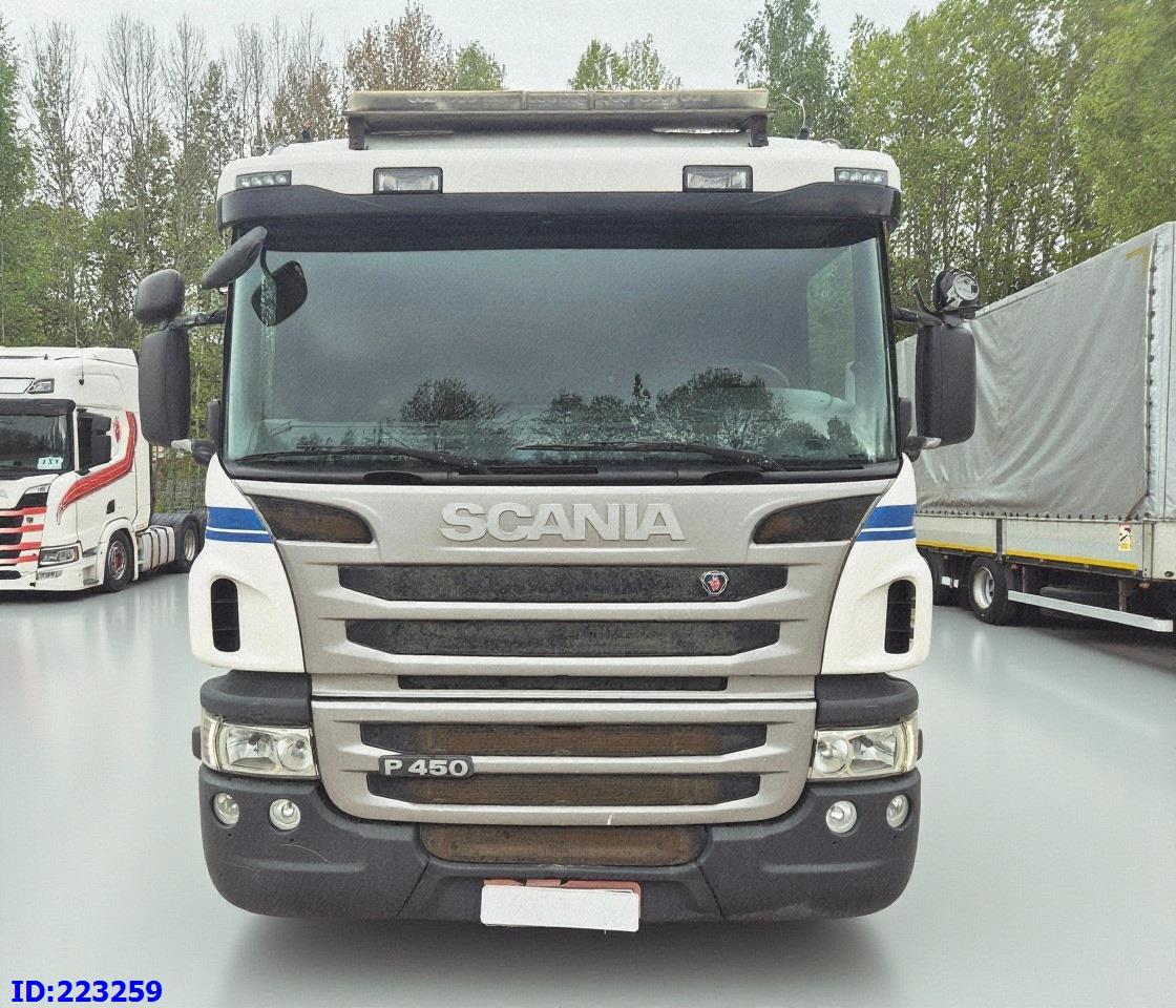 SCANIA P450 6x2 Steering axle Euro6 + PM 13.5SP - Bortu kravas automašīna/ Platforma: foto 2 SCANIA P450 6x2 Steering axle Euro6 + PM 13.5SP - Bortu kravas automašīna/ Platforma: foto 2