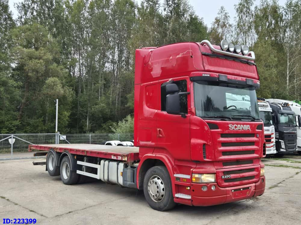 SCANIA R470 6x2 10tyre Manual - Bortu kravas automašīna/ Platforma: foto 4 SCANIA R470 6x2 10tyre Manual - Bortu kravas automašīna/ Platforma: foto 4