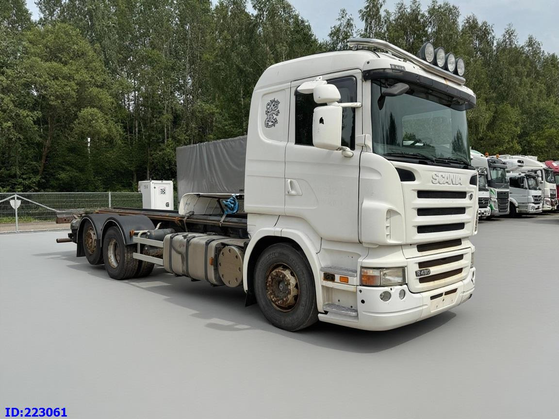 SCANIA R480 6X2 3 Pedals - Šasija kravas automašīna: foto 4 SCANIA R480 6X2 3 Pedals - Šasija kravas automašīna: foto 4