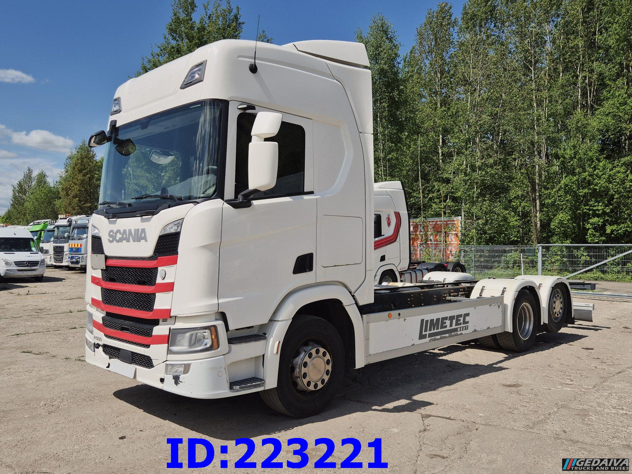 SCANIA R500 6X2 (Steering axle) - Euro6 - Šasija kravas automašīna: foto 1 SCANIA R500 6X2 (Steering axle) - Euro6 - Šasija kravas automašīna: foto 1