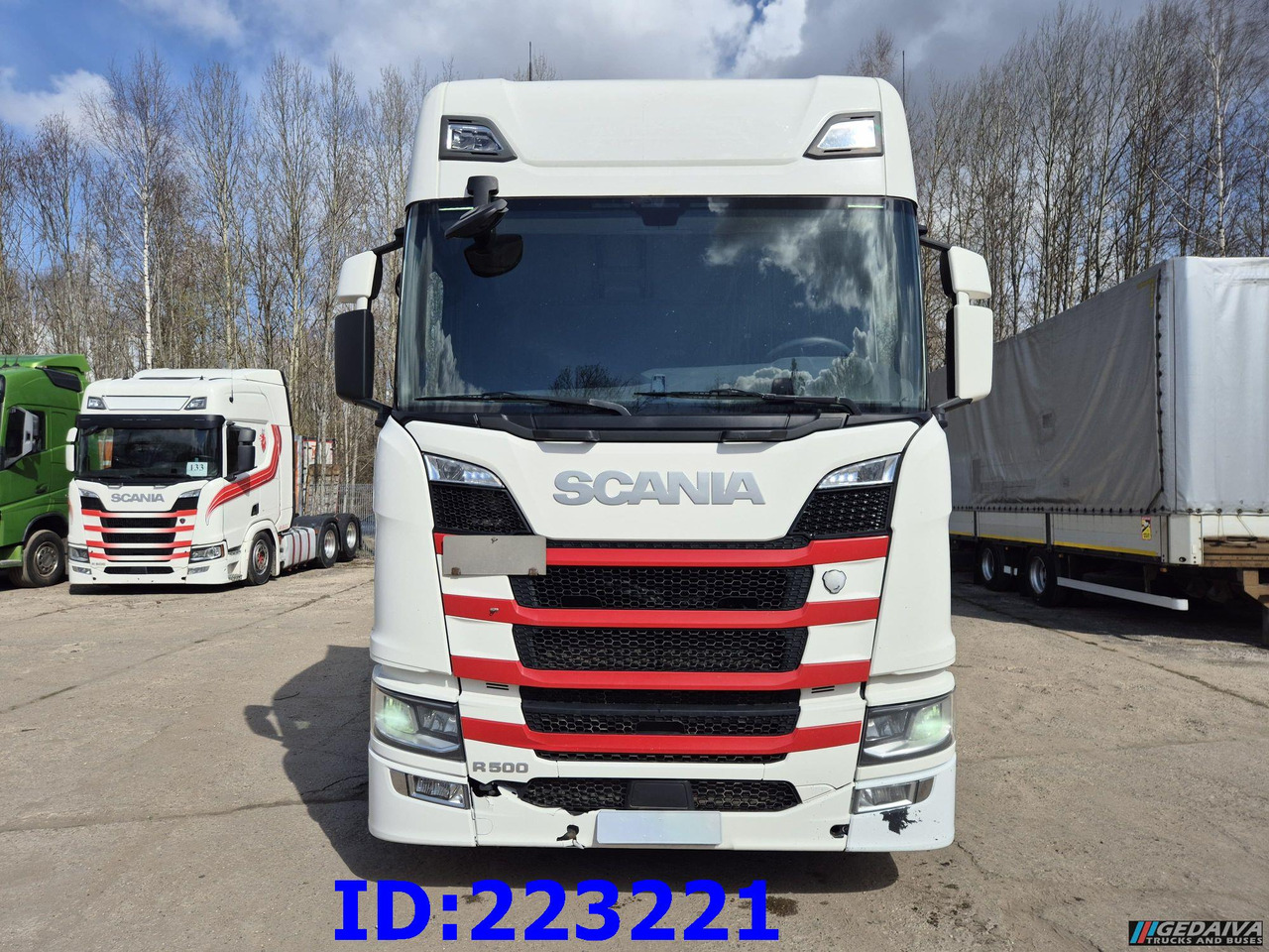 SCANIA R500 6X2 (Steering axle) - Euro6 - Šasija kravas automašīna: foto 2 SCANIA R500 6X2 (Steering axle) - Euro6 - Šasija kravas automašīna: foto 2