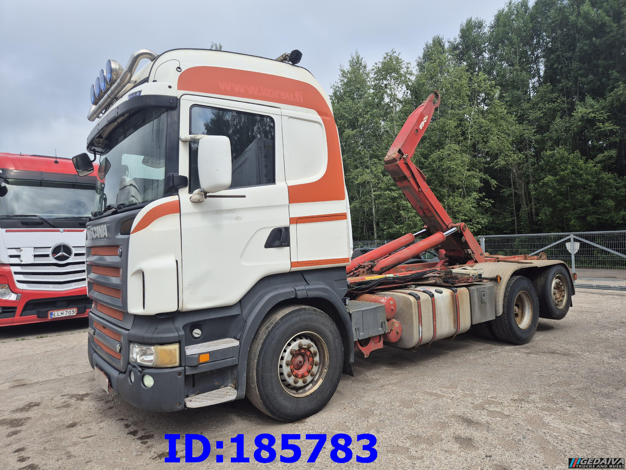 SCANIA R500 6x2 Hook lift - Pacēlājs ar āķi: foto 1 SCANIA R500 6x2 Hook lift - Pacēlājs ar āķi: foto 1