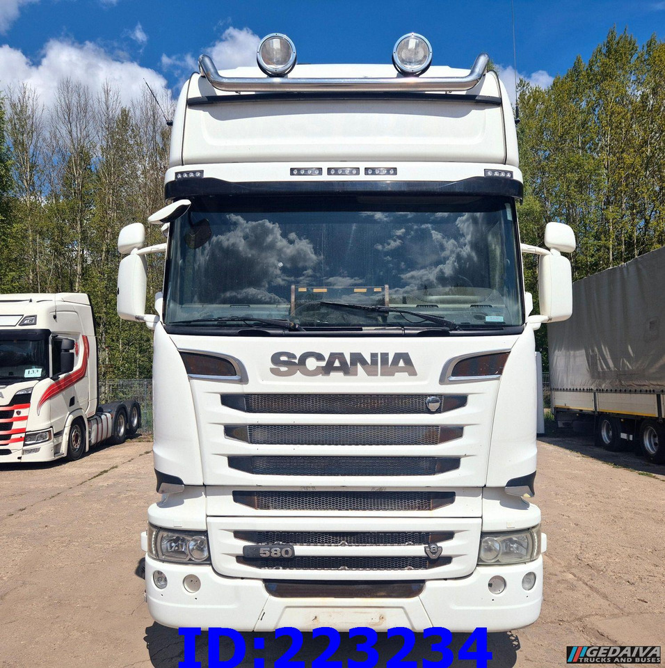 SCANIA R580 8X2 - Steering axle - Euro6 - Šasija kravas automašīna: foto 2 SCANIA R580 8X2 - Steering axle - Euro6 - Šasija kravas automašīna: foto 2
