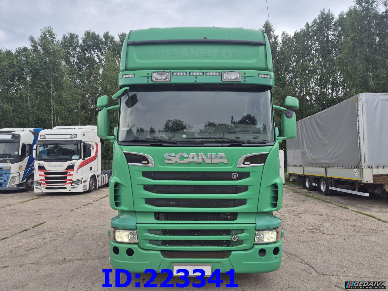 SCANIA R620 - 8x4 - Steering axle - Retarder - Šasija kravas automašīna: foto 2 SCANIA R620 - 8x4 - Steering axle - Retarder - Šasija kravas automašīna: foto 2