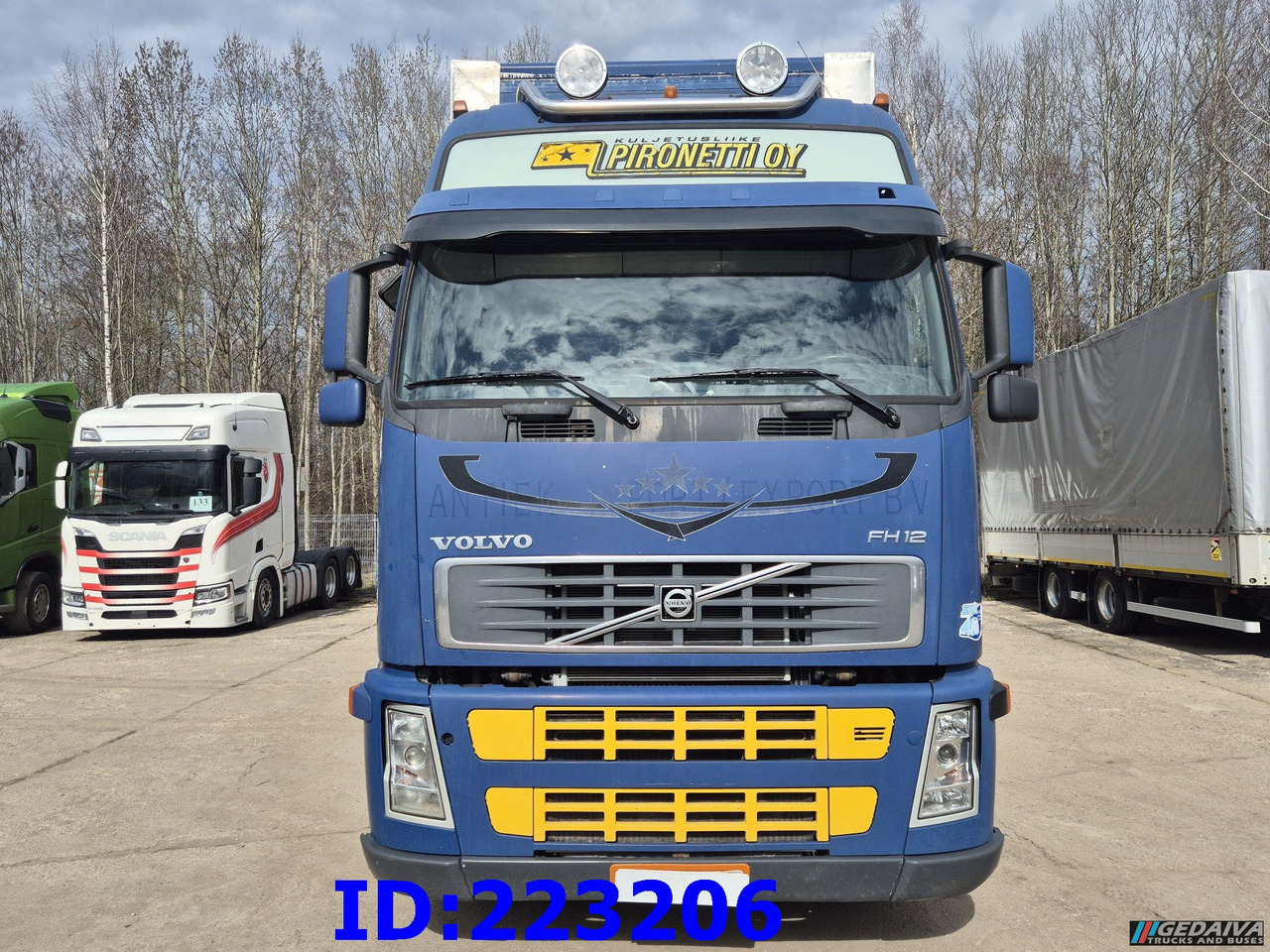 VOLVO FH12 420HP 6x2 - Izometriskais kravas automašīna: foto 2 VOLVO FH12 420HP 6x2 - Izometriskais kravas automašīna: foto 2