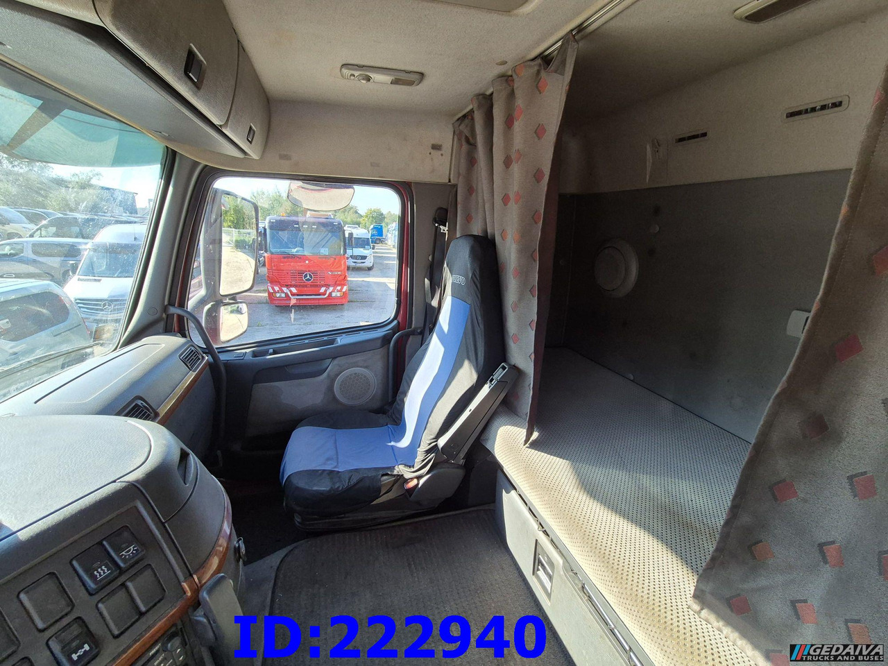 Bortu kravas automašīna/ Platforma VOLVO FH12 420HP + Crane Palfinger PK9501: foto 23