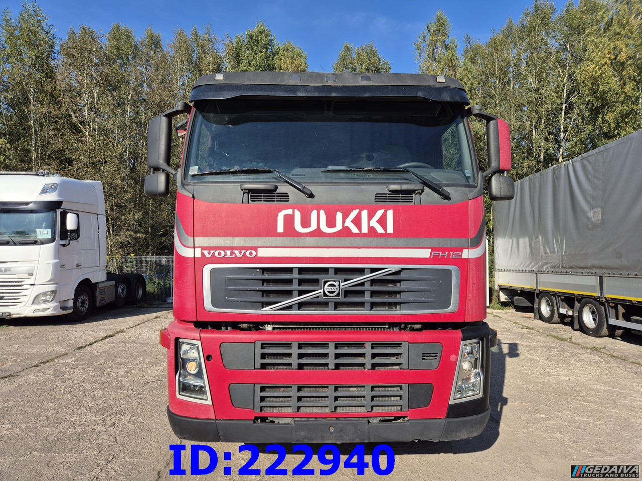 VOLVO FH12 420HP + Crane Palfinger PK9501 - Bortu kravas automašīna/ Platforma: foto 2 VOLVO FH12 420HP + Crane Palfinger PK9501 - Bortu kravas automašīna/ Platforma: foto 2