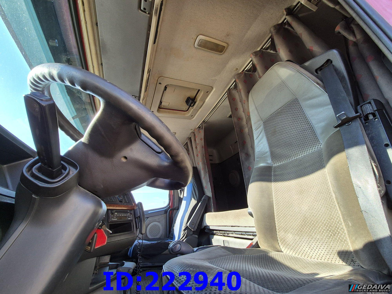 Bortu kravas automašīna/ Platforma VOLVO FH12 420HP + Crane Palfinger PK9501: foto 16