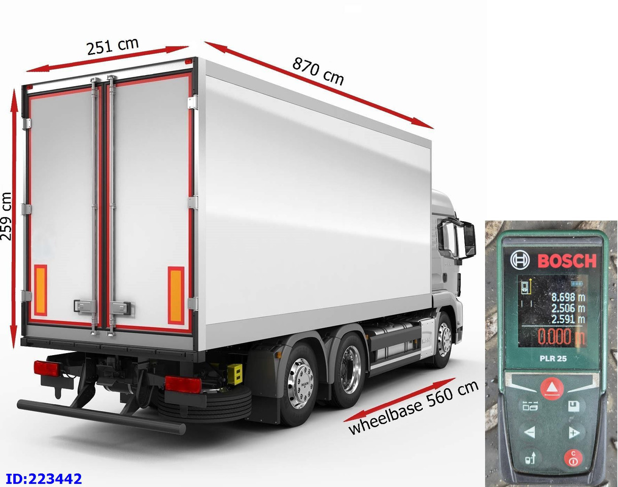 Kravas automašīna ar slēgto virsbūvi VOLVO FH13 480HP 6X2: foto 6