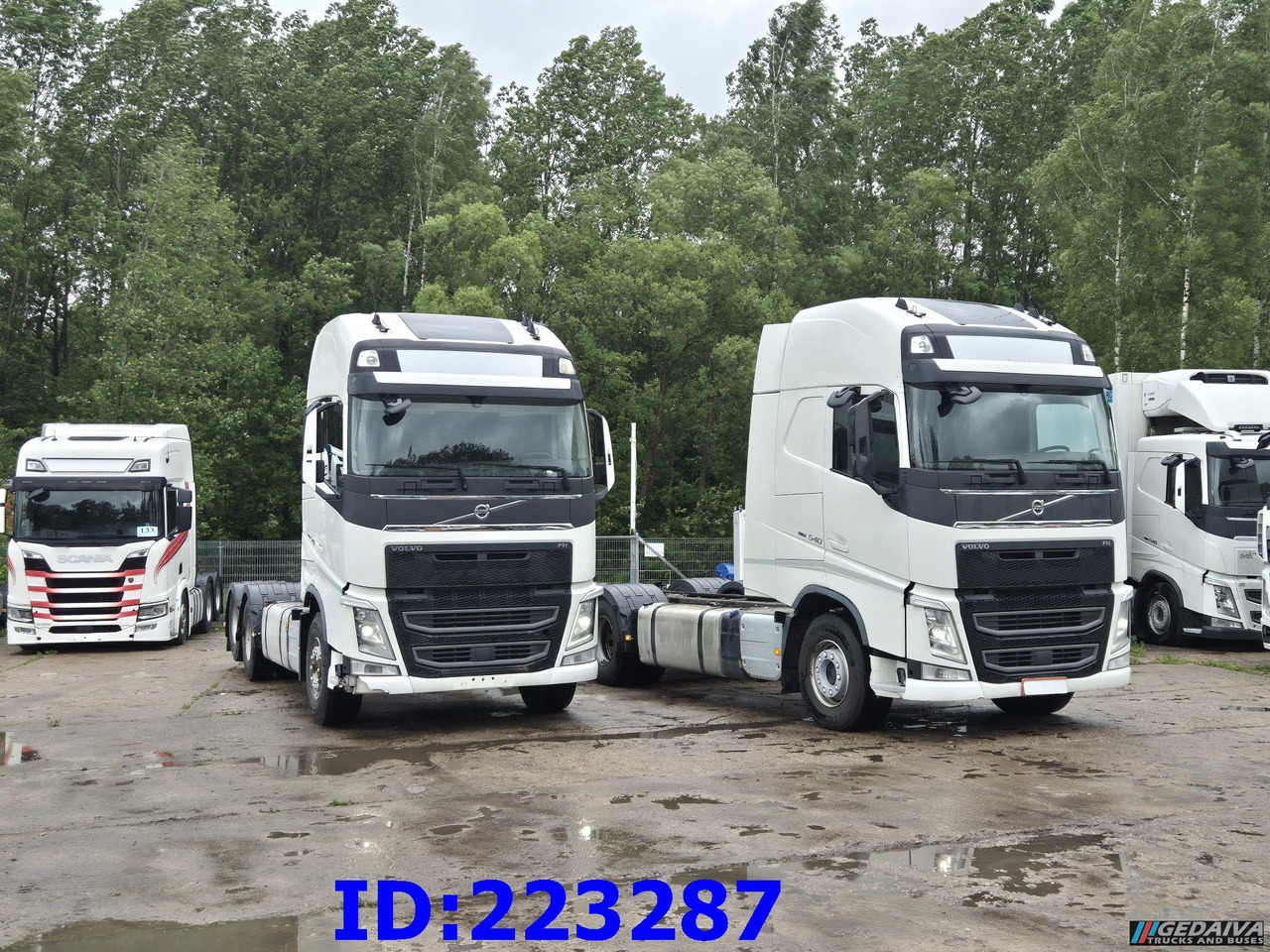 VOLVO FH13 540HP - 10 tyre (2pcs. available) - Šasija kravas automašīna: foto 2 VOLVO FH13 540HP - 10 tyre (2pcs. available) - Šasija kravas automašīna: foto 2
