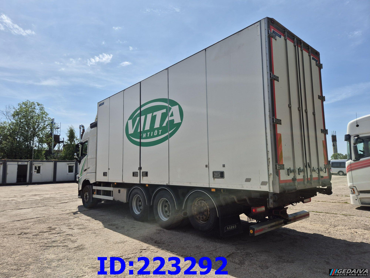 Izometriskais kravas automašīna VOLVO FH13 540HP 8x4 Steering axle: foto 9