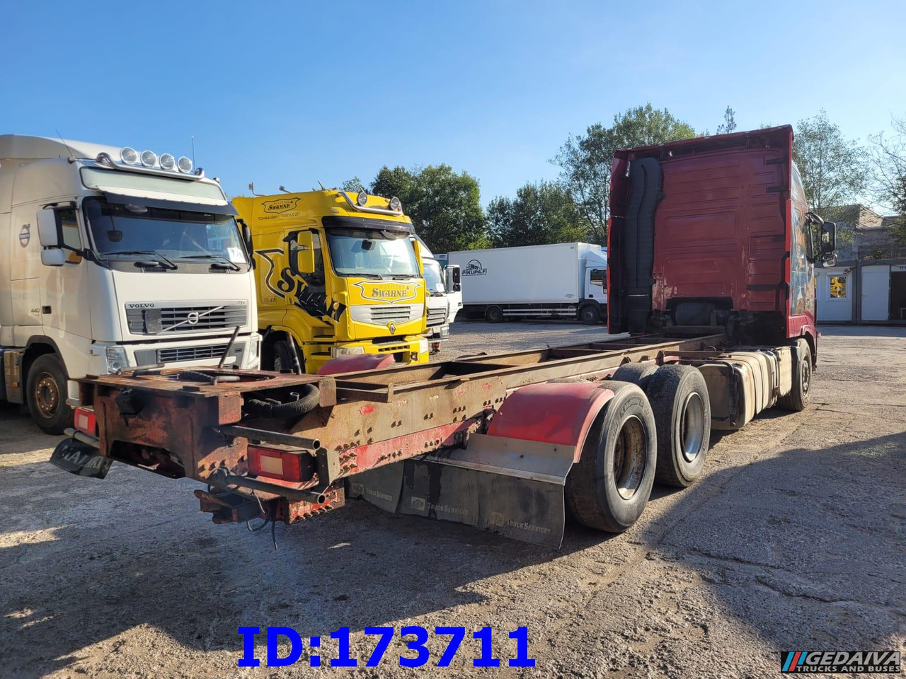 VOLVO FH16 700HP 6x4 Euro5 - Šasija kravas automašīna: foto 5 VOLVO FH16 700HP 6x4 Euro5 - Šasija kravas automašīna: foto 5