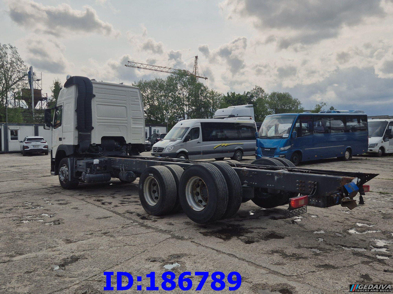 Šasija kravas automašīna VOLVO FM13 500HP 6x2: foto 7