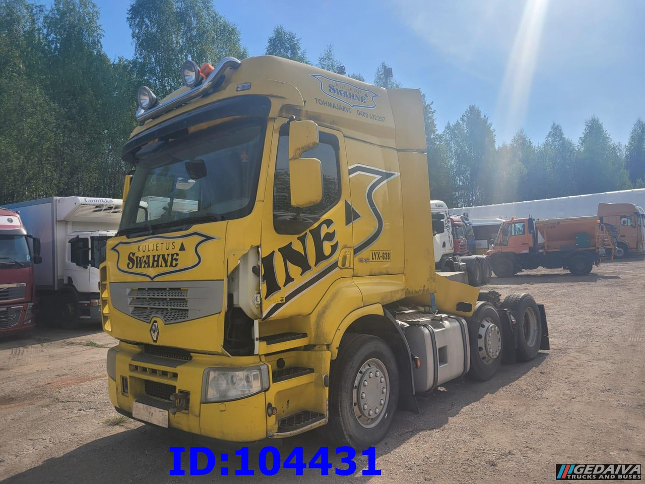 RENAULT Premium 450 6x2 Manual (No gearbox) - Vilcējs: foto 4 RENAULT Premium 450 6x2 Manual (No gearbox) - Vilcējs: foto 4