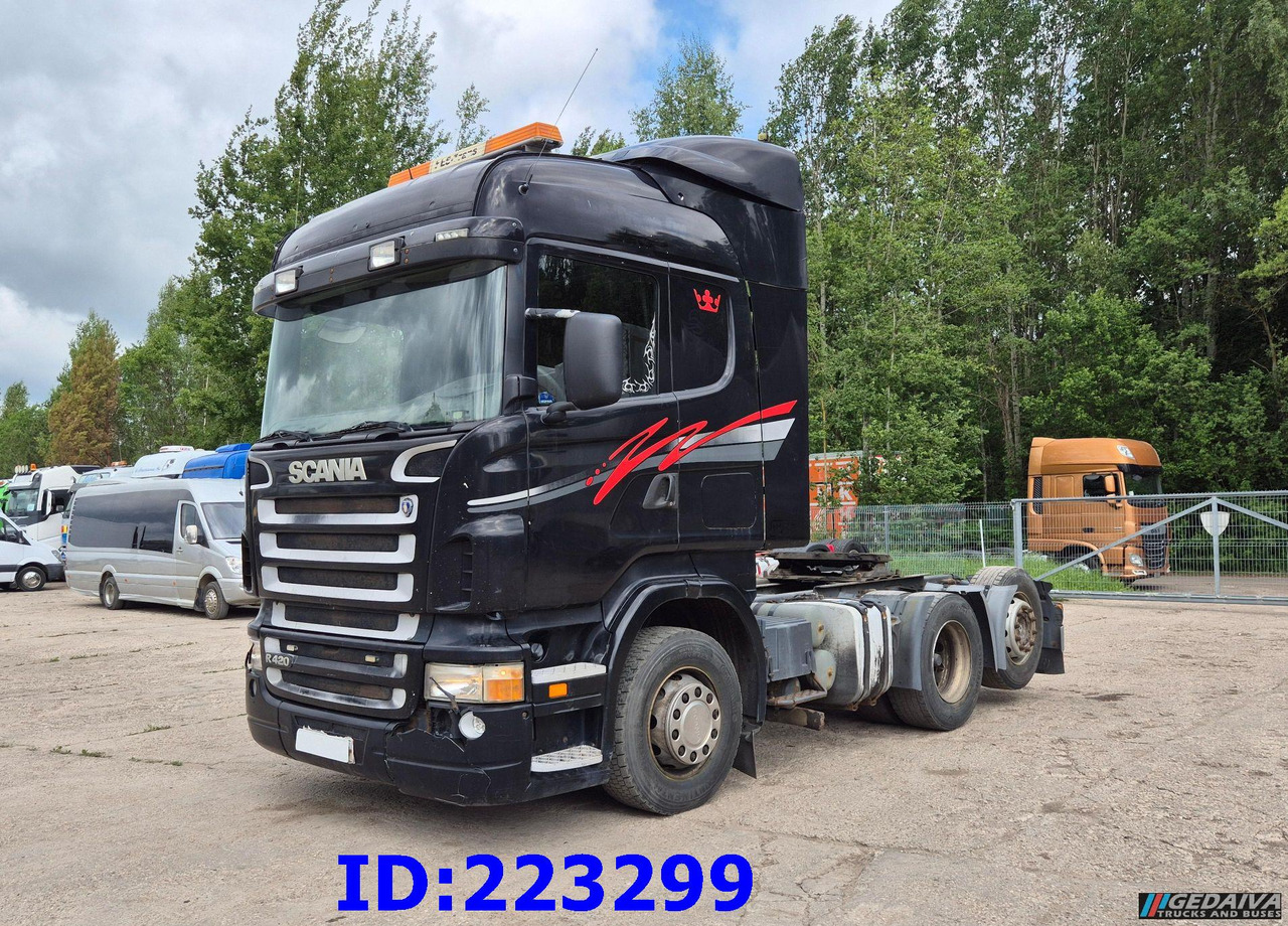 SCANIA R420 6x2 MANUAL - Vilcējs: foto 1 SCANIA R420 6x2 MANUAL - Vilcējs: foto 1