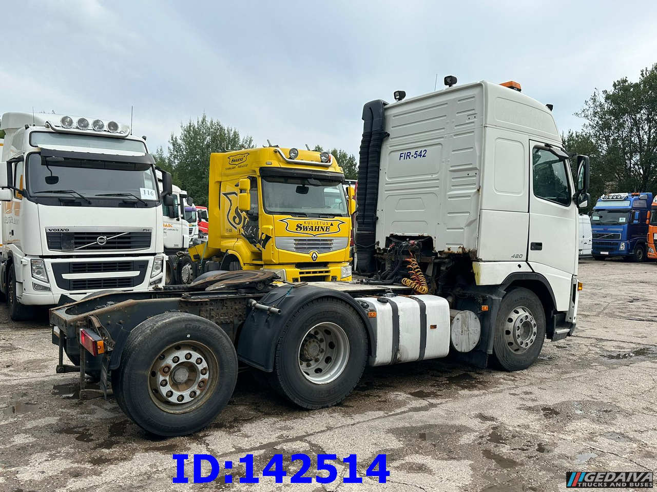 VOLVO FH12 420HP 6x2 Manual - Vilcējs: foto 4 VOLVO FH12 420HP 6x2 Manual - Vilcējs: foto 4