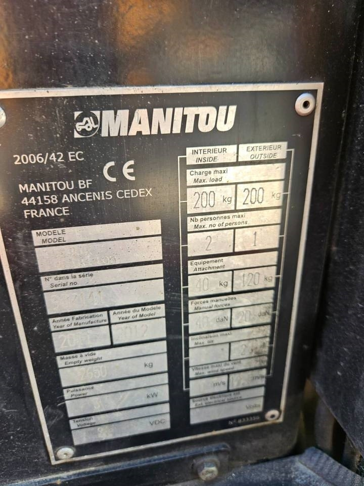 Manitou 100 VJR Evolution - Izlices pacēlājs: foto 5 Manitou 100 VJR Evolution - Izlices pacēlājs: foto 5