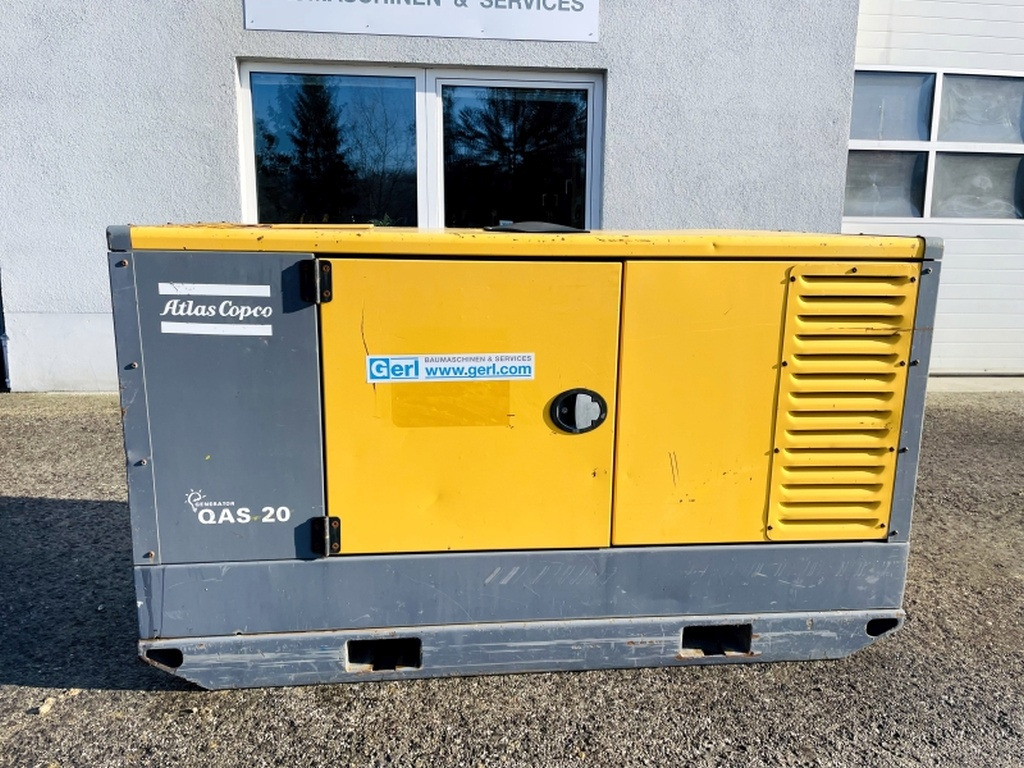 Atlas Copco QAS20 PDS (3916) - Elektroģenerators: foto 1 Atlas Copco QAS20 PDS (3916) - Elektroģenerators: foto 1