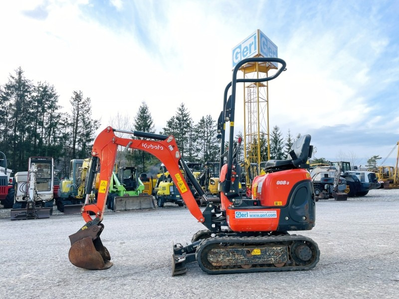 Kubota K008-3 (3727) - Mini-ekskavators: foto 1 Kubota K008-3 (3727) - Mini-ekskavators: foto 1