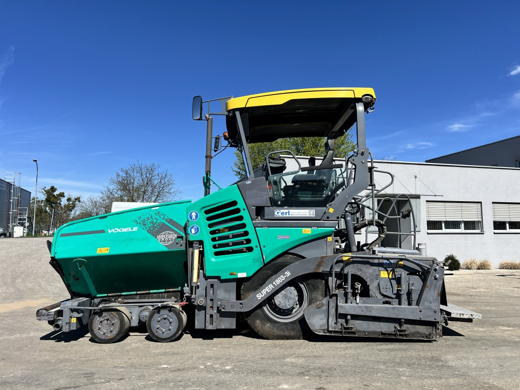 Vögele Super 1803-3i (111558) - Asfalta klājējs: foto 1 Vögele Super 1803-3i (111558) - Asfalta klājējs: foto 1