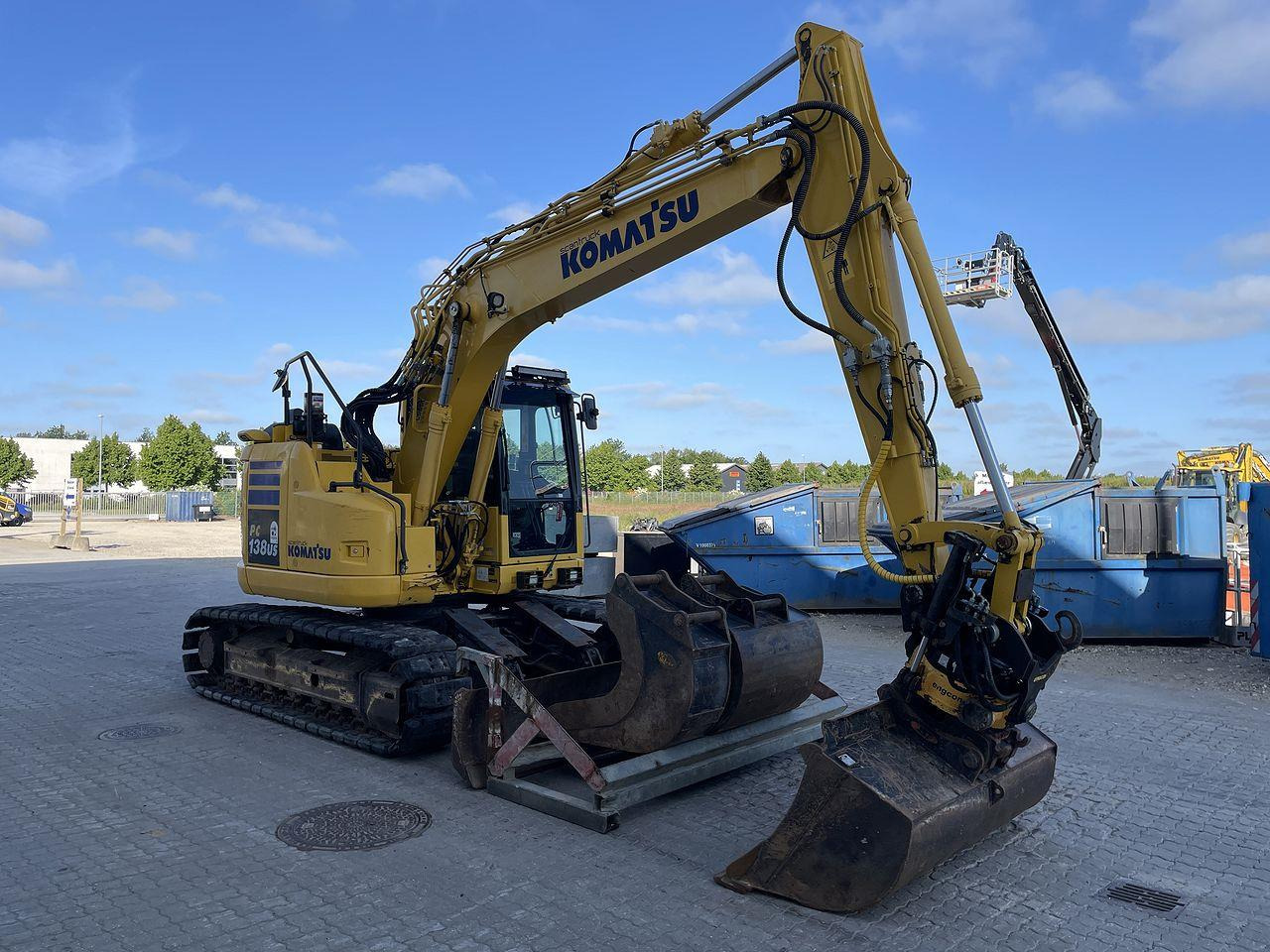 Komatsu PC138US-11 - Kāpurķēžu ekskavators: foto 5 Komatsu PC138US-11 - Kāpurķēžu ekskavators: foto 5