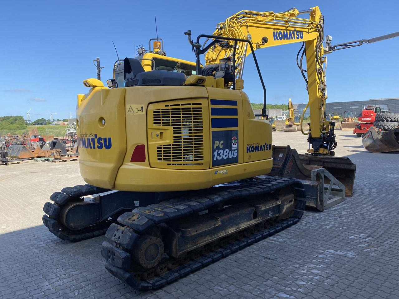 Komatsu PC138US-11 - Kāpurķēžu ekskavators: foto 4 Komatsu PC138US-11 - Kāpurķēžu ekskavators: foto 4