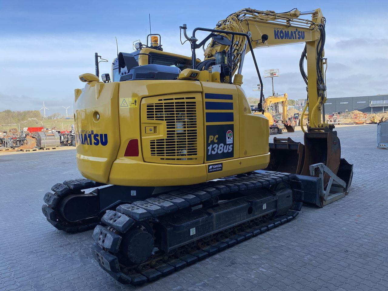 Komatsu PC138US-11 - Kāpurķēžu ekskavators: foto 4 Komatsu PC138US-11 - Kāpurķēžu ekskavators: foto 4