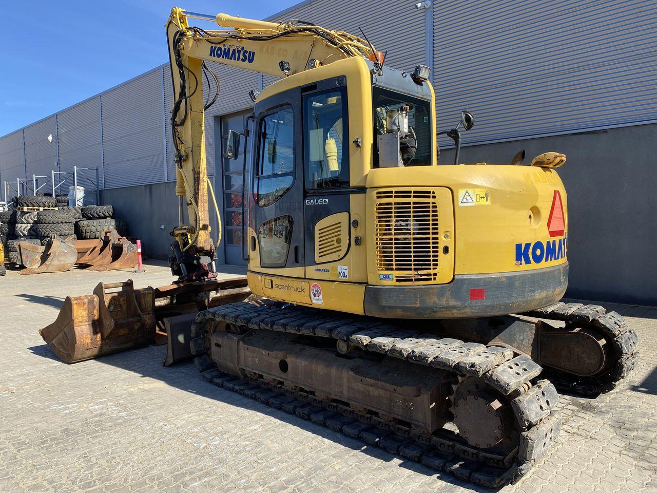 Komatsu PC138US-8 - Kāpurķēžu ekskavators: foto 2 Komatsu PC138US-8 - Kāpurķēžu ekskavators: foto 2