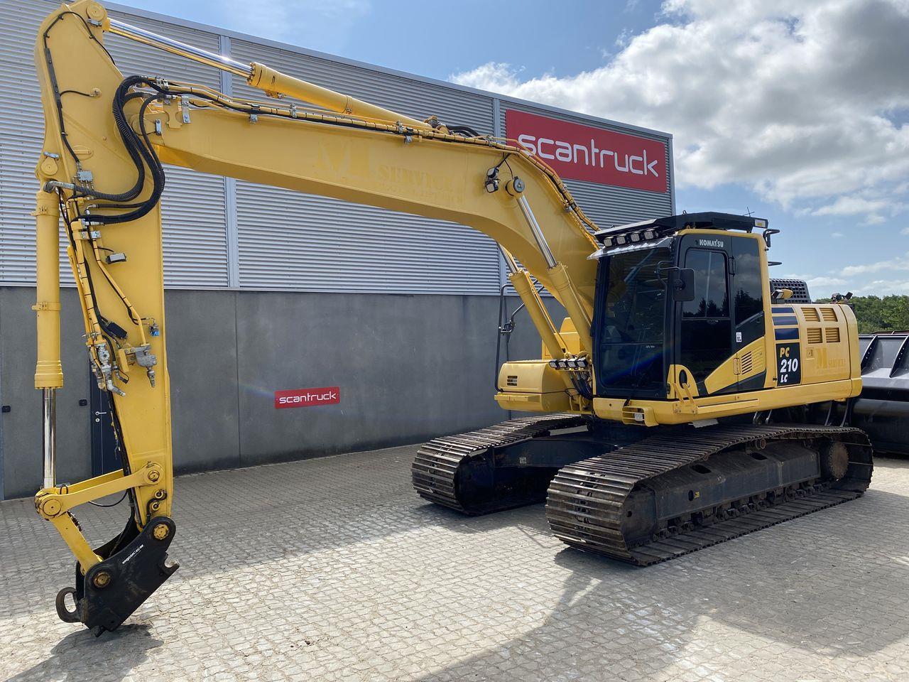 Komatsu PC210LC-11 - Kāpurķēžu ekskavators: foto 1 Komatsu PC210LC-11 - Kāpurķēžu ekskavators: foto 1
