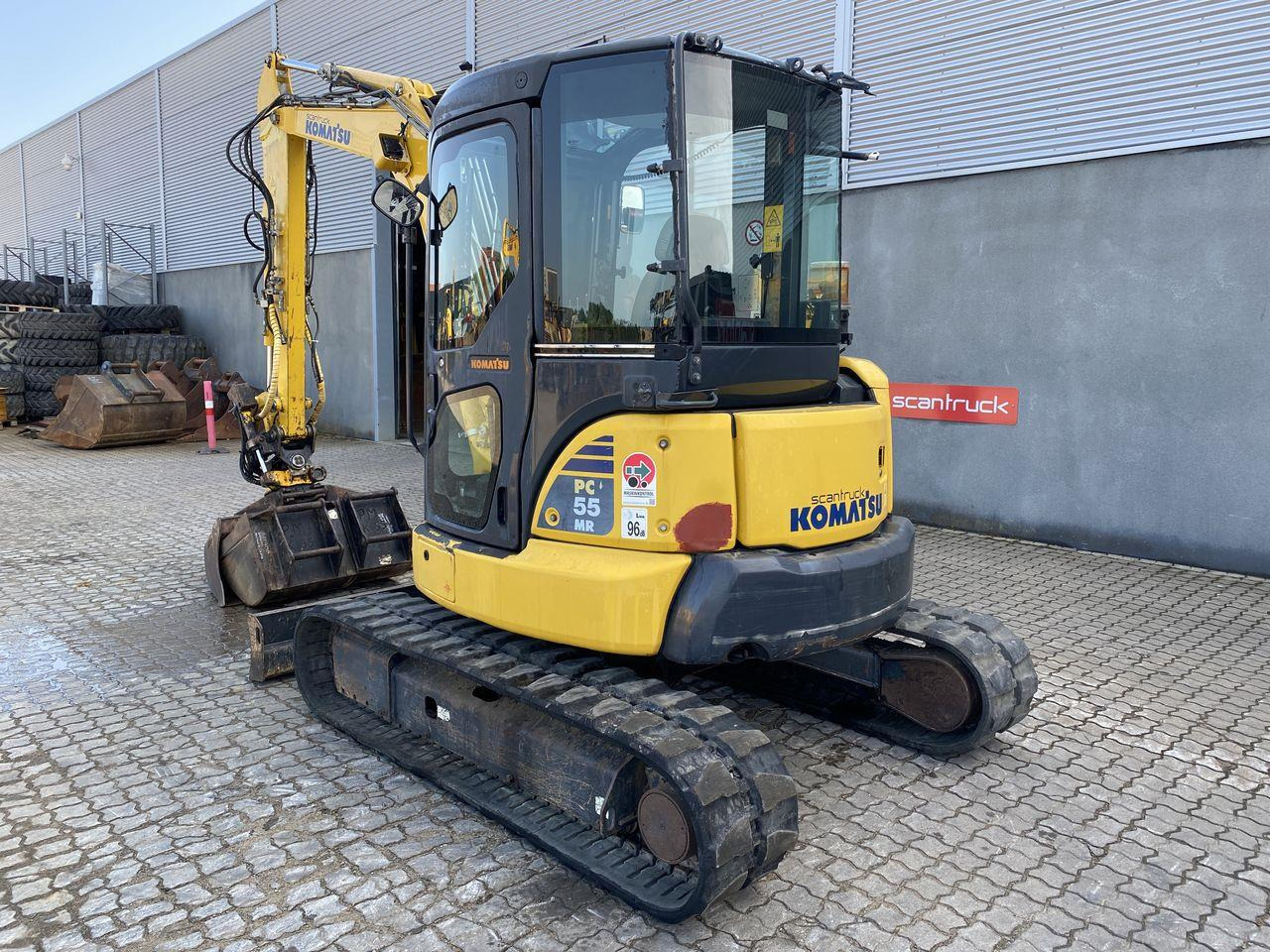 Komatsu PC55MR-3 - Mini-ekskavators: foto 2 Komatsu PC55MR-3 - Mini-ekskavators: foto 2