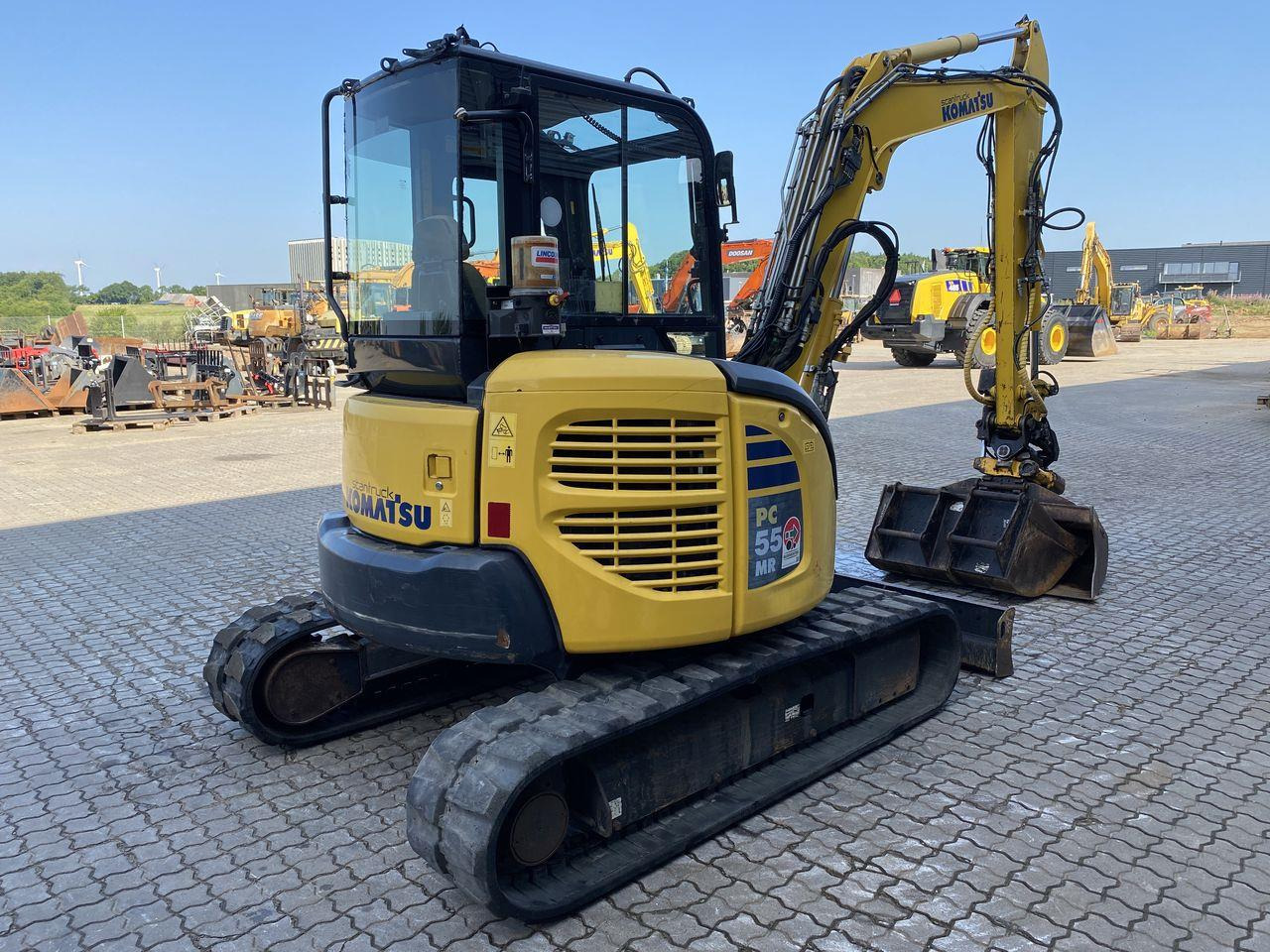 Komatsu PC55MR-3 - Mini-ekskavators: foto 4 Komatsu PC55MR-3 - Mini-ekskavators: foto 4