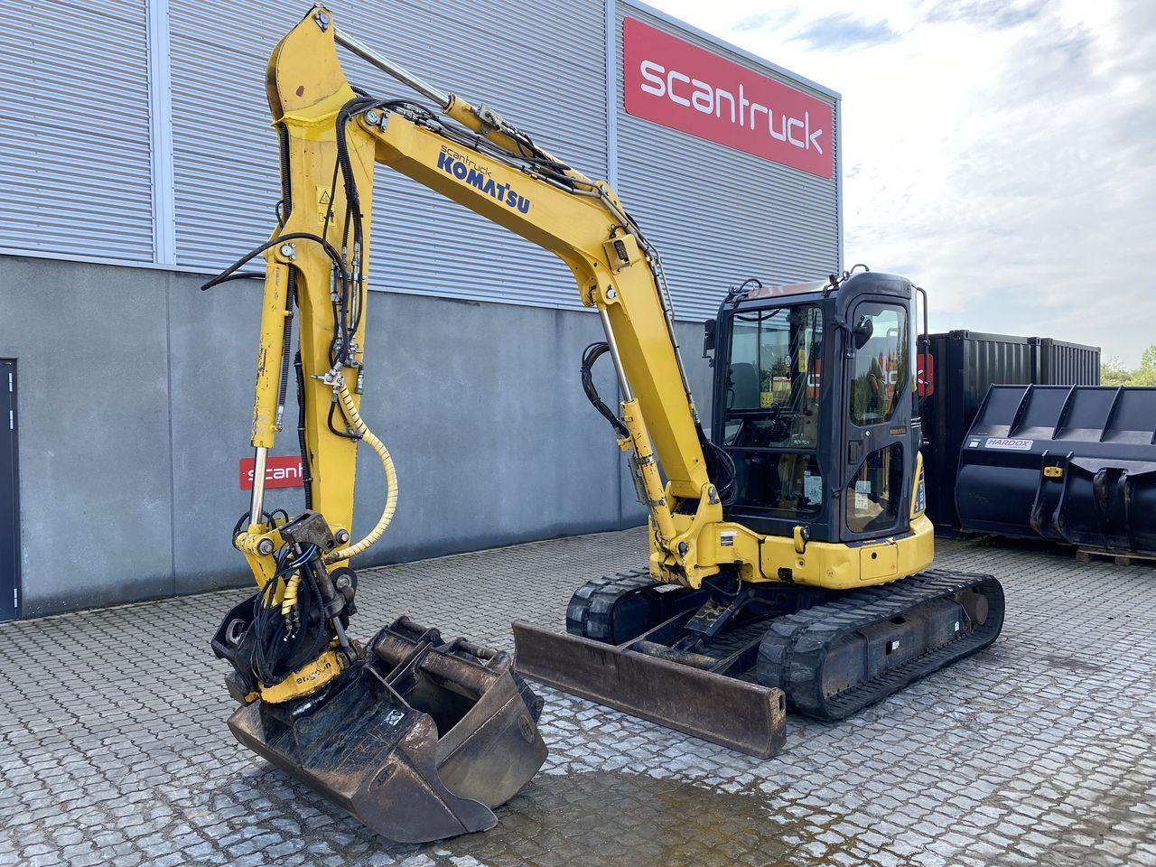 Komatsu PC55MR-3 - Mini-ekskavators: foto 1 Komatsu PC55MR-3 - Mini-ekskavators: foto 1