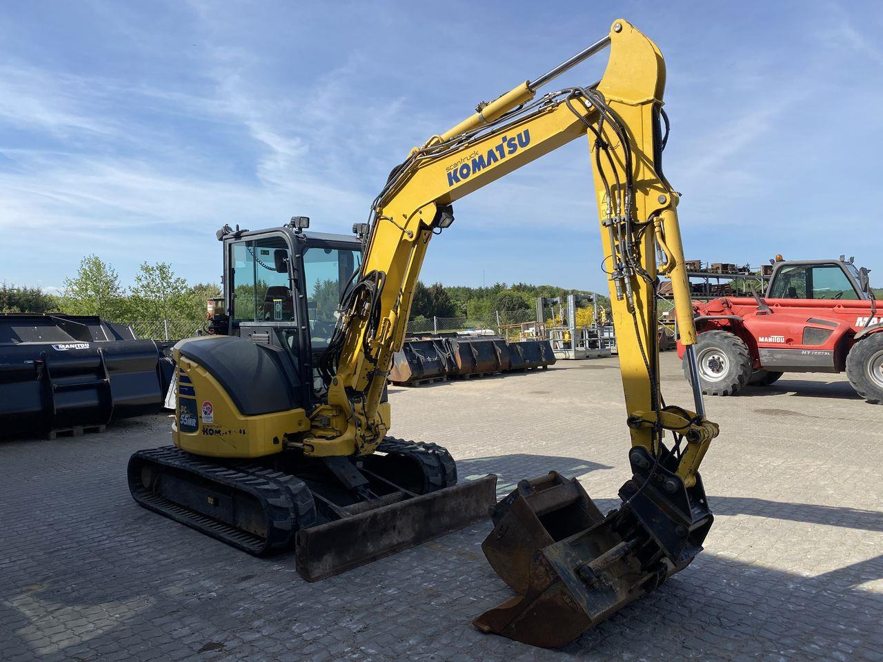 Komatsu PC55MR-5 - Mini-ekskavators: foto 5 Komatsu PC55MR-5 - Mini-ekskavators: foto 5