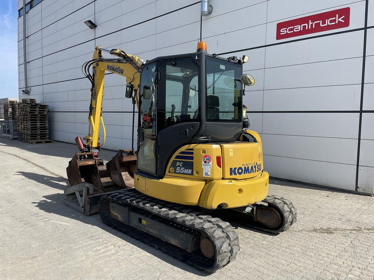 Komatsu PC55MR-5 - Mini-ekskavators: foto 2 Komatsu PC55MR-5 - Mini-ekskavators: foto 2