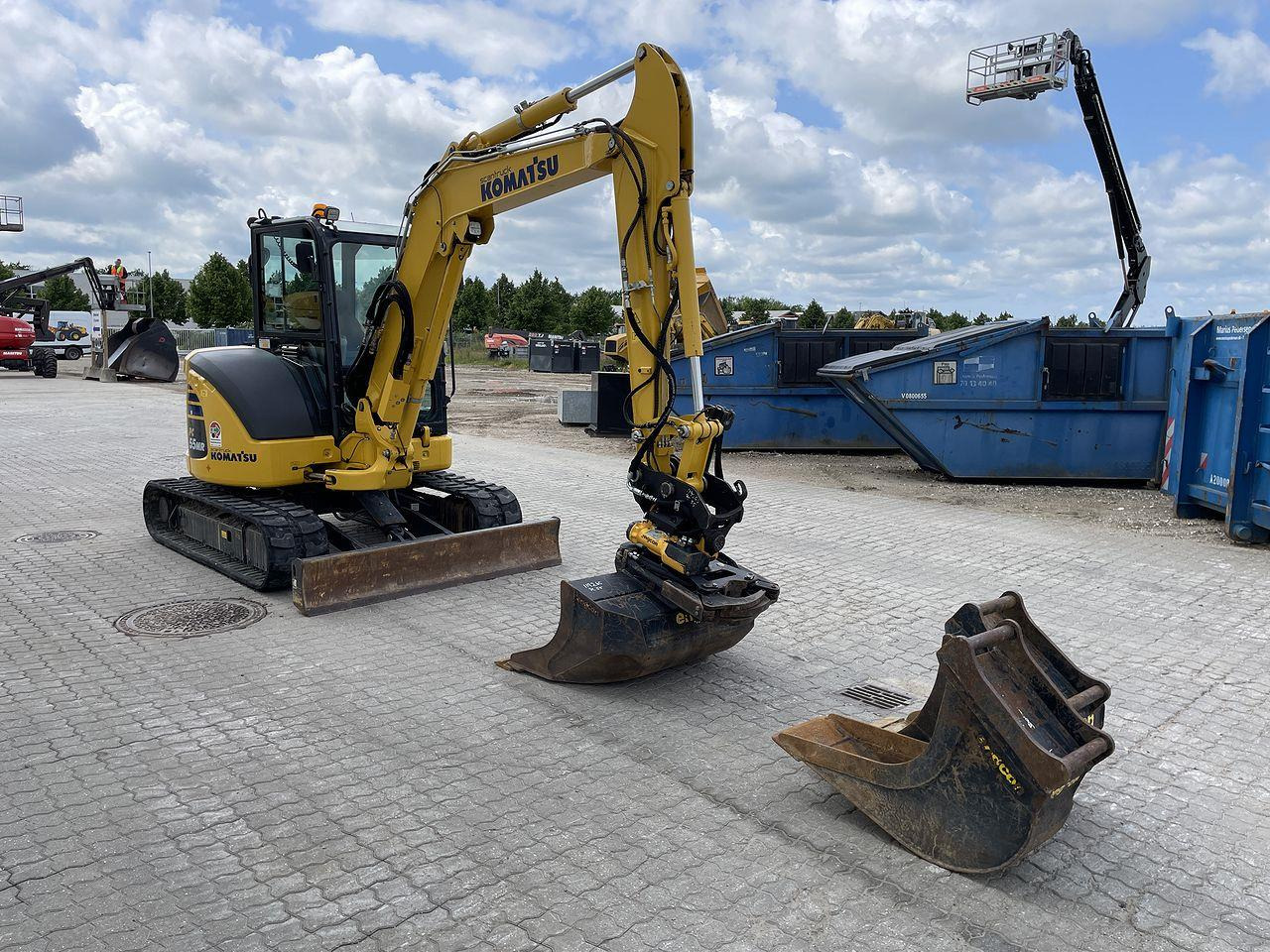 Komatsu PC55MR-5 - S45 - Mini-ekskavators: foto 5 Komatsu PC55MR-5 - S45 - Mini-ekskavators: foto 5