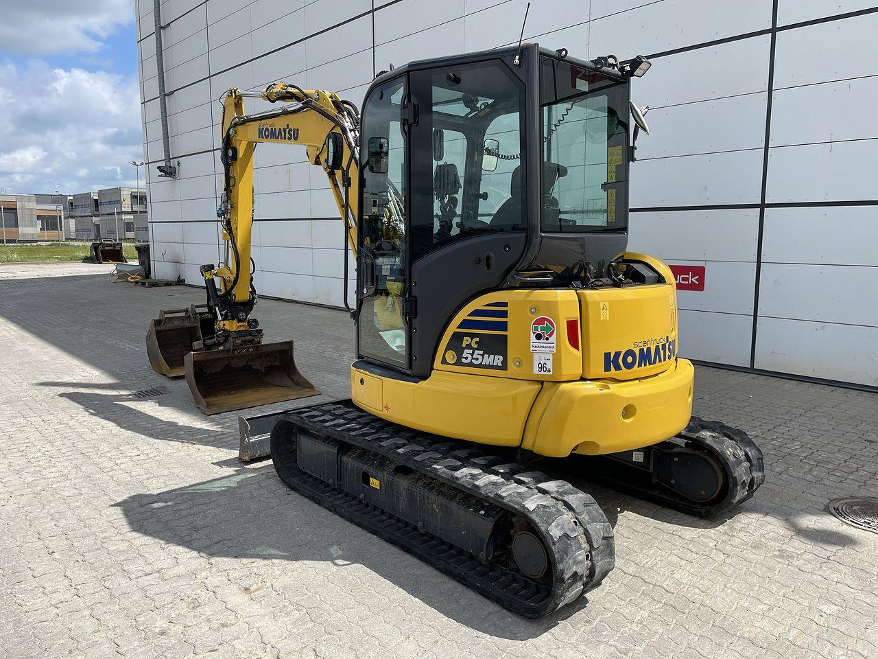 Komatsu PC55MR-5 - S45 - Mini-ekskavators: foto 2 Komatsu PC55MR-5 - S45 - Mini-ekskavators: foto 2