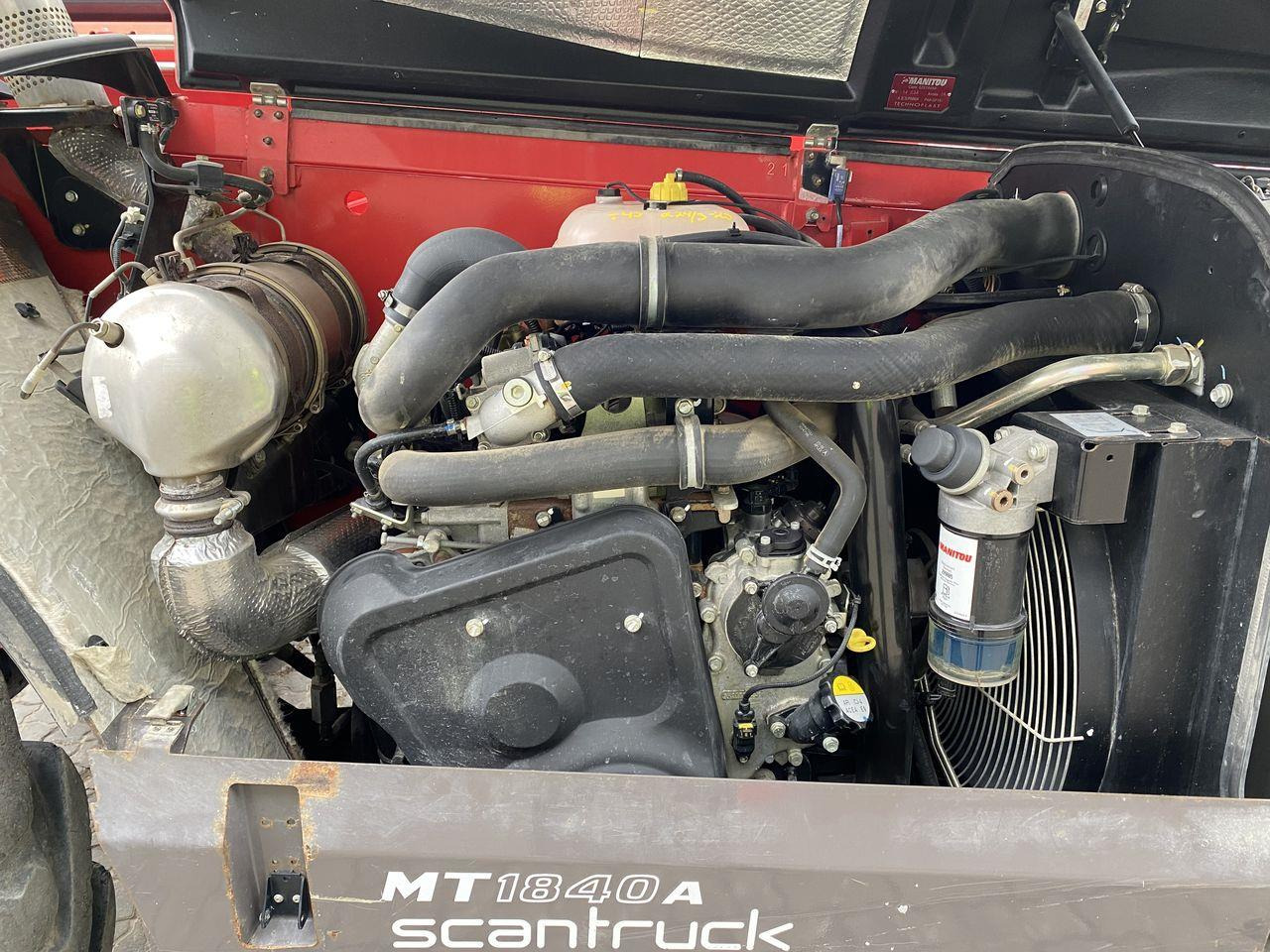 Teleskopiskais iekrāvējs Manitou MT1840A ST3B: foto 8 Teleskopiskais iekrāvējs Manitou MT1840A ST3B: foto 8