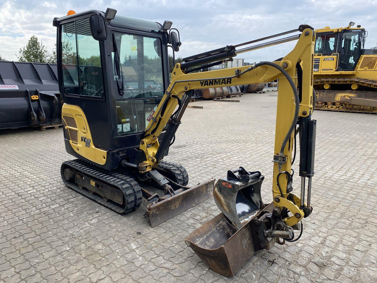 Yanmar SV18 - Mini-ekskavators: foto 5 Yanmar SV18 - Mini-ekskavators: foto 5