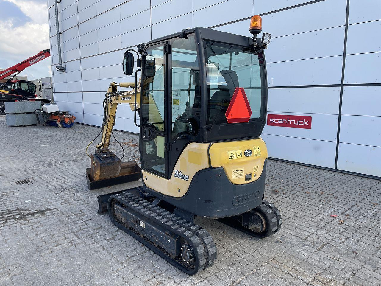 Yanmar SV22 - Mini-ekskavators: foto 2 Yanmar SV22 - Mini-ekskavators: foto 2