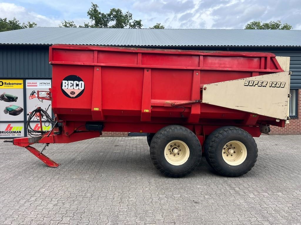 Beco Super 1200 - Lauksaimniecības piekabe-pašizgāzējs: foto 2 Beco Super 1200 - Lauksaimniecības piekabe-pašizgāzējs: foto 2