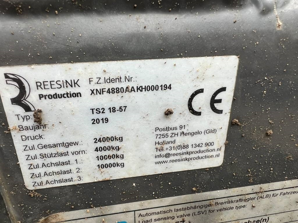 Multilift/ Būvgružu konteinera piekabe Toplift ST2 18-57 haakarm carrier: foto 8