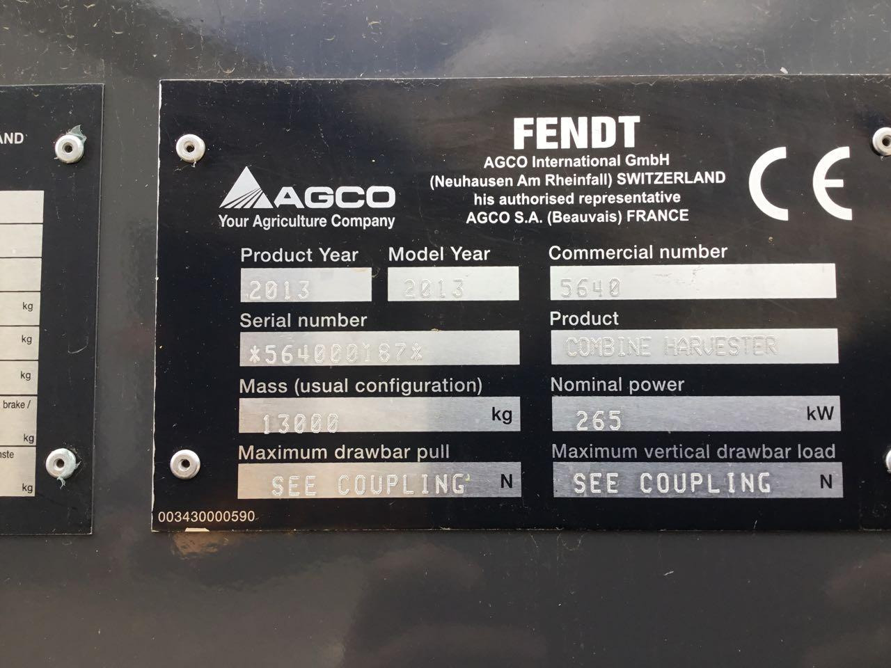 Fendt 6335 C - Labības kombains: foto 5 Fendt 6335 C - Labības kombains: foto 5