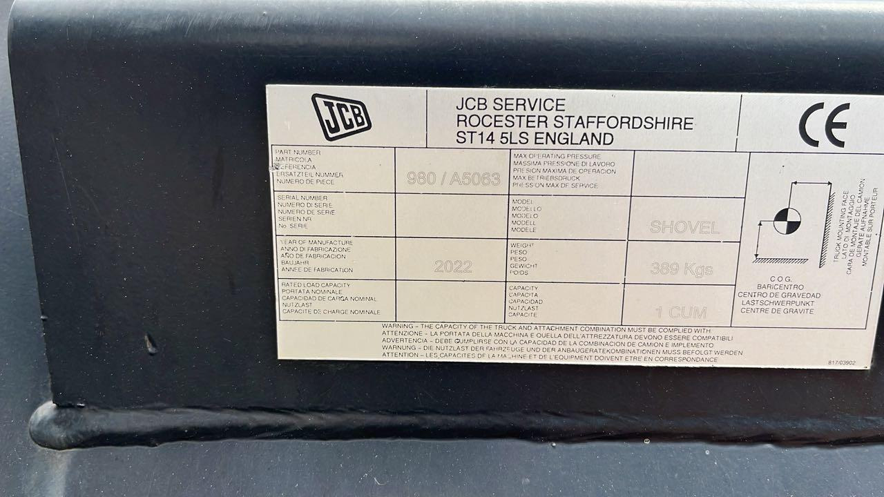 JCB Schaufel - Iekrāvēja kauss: foto 1 JCB Schaufel - Iekrāvēja kauss: foto 1