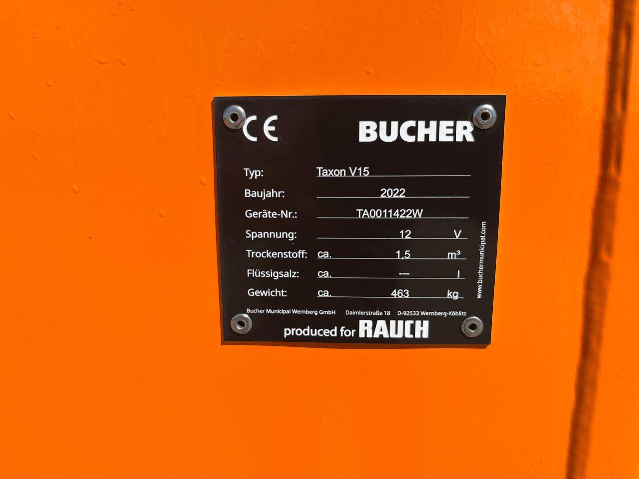 Rauch Taxon 25.1 plus - Minerālmēslu izkliedētājs: foto 5 Rauch Taxon 25.1 plus - Minerālmēslu izkliedētājs: foto 5