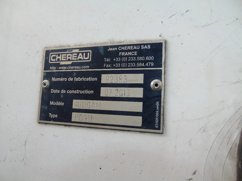 Puspiekabe slēgtā virsbūve Chereau ROLLERS + 2 AXLE: foto 19