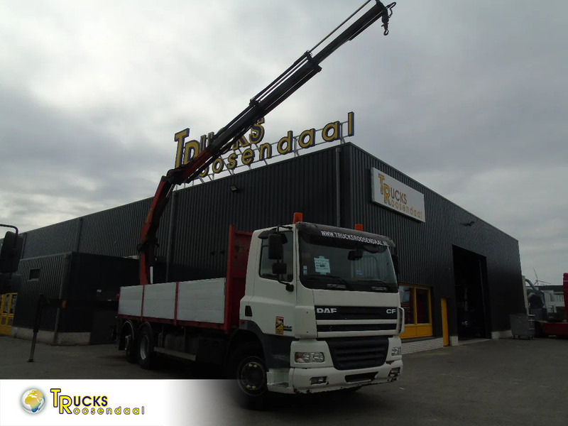 DAF CF 85.380 + MANUAL + PALFINGER PK20.000 + 6X2 STEERING - Kravas auto ar manipulatoru: foto 1 DAF CF 85.380 + MANUAL + PALFINGER PK20.000 + 6X2 STEERING - Kravas auto ar manipulatoru: foto 1