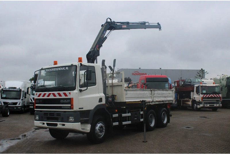 DAF Kipper 6x4 + SPRING + EURO 1 + no CRANE + Manuel + BE apk 09-2024 - Kravas automašīna pašizgāzējs: foto 2 DAF Kipper 6x4 + SPRING + EURO 1 + no CRANE + Manuel + BE apk 09-2024 - Kravas automašīna pašizgāzējs: foto 2