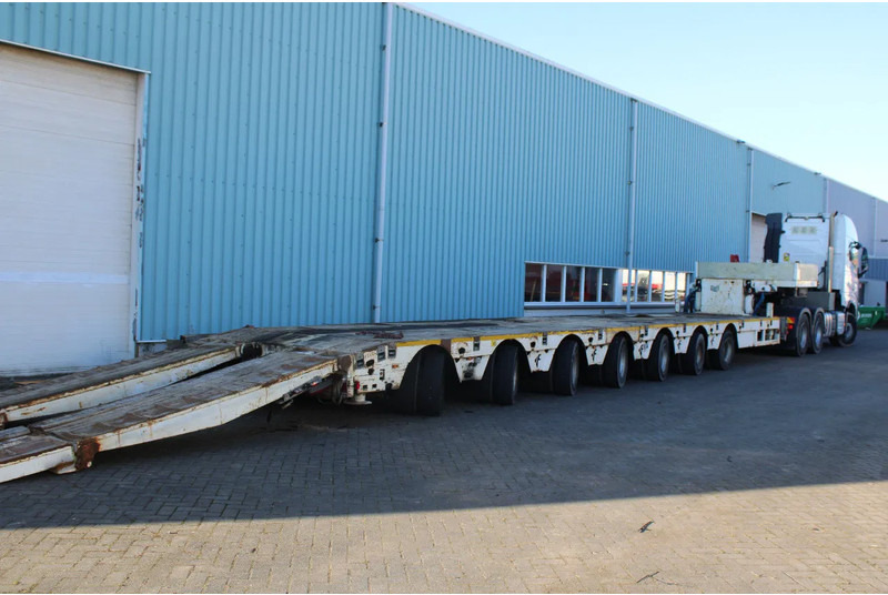 Faymonville 7 AXLE hydrolisch + 8.50 extendable + 110 tons - Puspiekabe zema profila platforma: foto 2 Faymonville 7 AXLE hydrolisch + 8.50 extendable + 110 tons - Puspiekabe zema profila platforma: foto 2