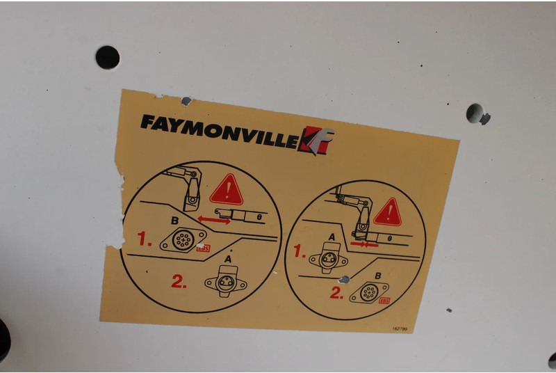 Puspiekabe zema profila platforma Faymonville extentadable 20m + disconnectable front + 42000kg + 2x in stock+remote: foto 18